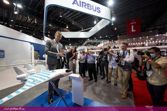 رونمایی از نمونه اولیه هواپیمای ایرباس در ایرشو سنگاپور 2020: بال و بدنه یکپارچه و پنجره‌های مجازی (+تصاویر)
